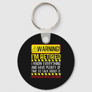 Retirement Novelty For Men Women Dad Grandpa Retir Key Ring