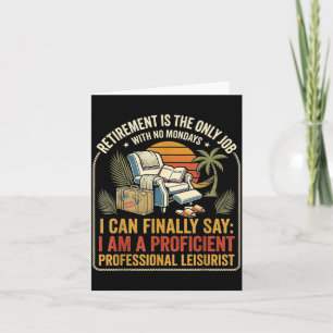 Retirement Novelty GiftCelebrate Retirement Party Card