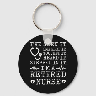 Retirement Nurse Seen Smelled Touched Key Ring