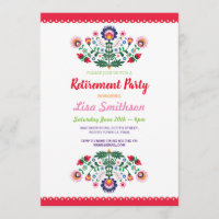 Retirement Party Fiesta Mexican Floral