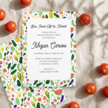 Retirement Party FRESH OFF THE MARKET CUSTOM 