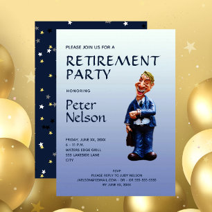 Retirement Party, Fun, Invitation