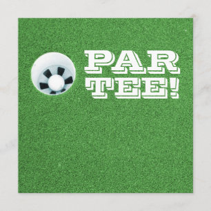 Retirement Party - Golf Theme - PAR-TEE! Invitation