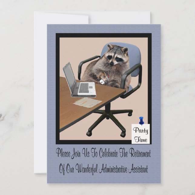 Retirement Party Invitation (Front)