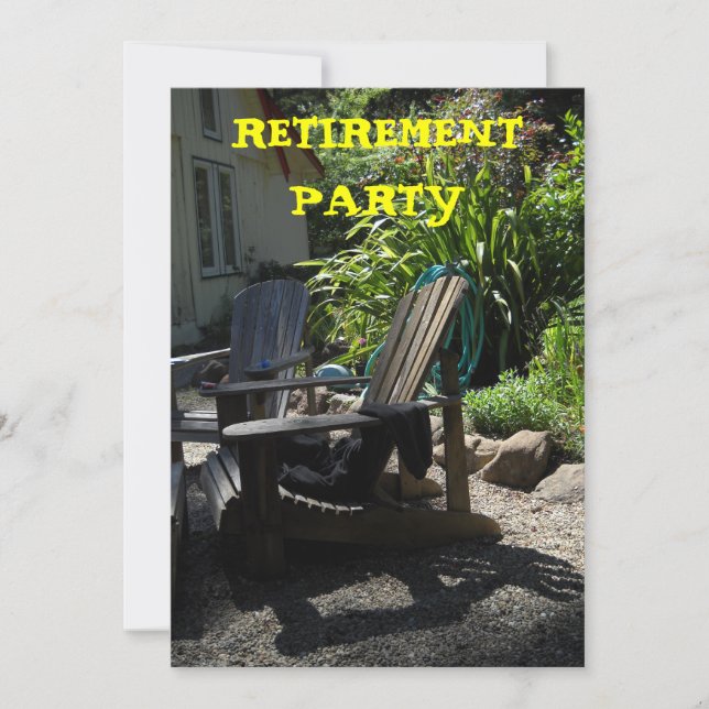 RETIREMENT PARTY INVITATION (Front)