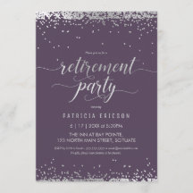 Retirement Party Invite, Elegant Celebration