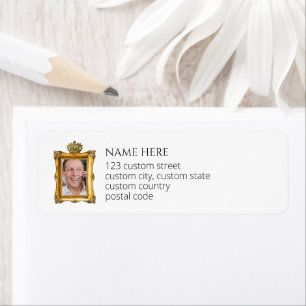 Retirement party Officiallu un-managed dandelions Return Address Label