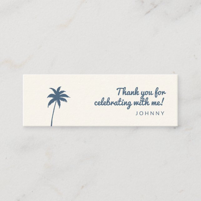 retirement party qr code social media card (Front)