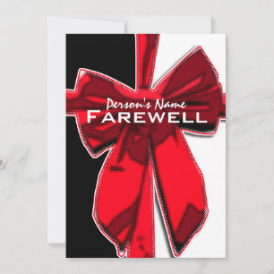 Retirement party retiring farewell CUSTOMIZE Invitation