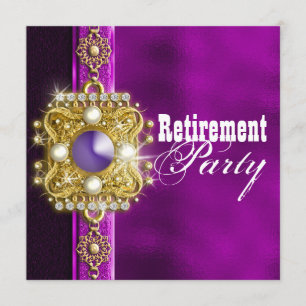 Retirement party retiring farewell CUSTOMIZE Invitation