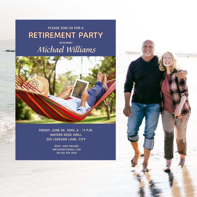 Retirement Party Theme Invitation (Creator Uploaded)