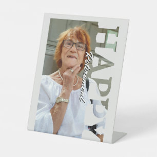 Retirement Photo sign   Personalized Reti
