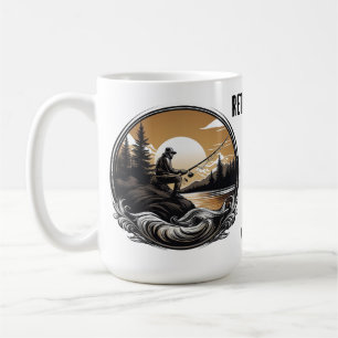 Retirement Plan Fishing Coffee Cup