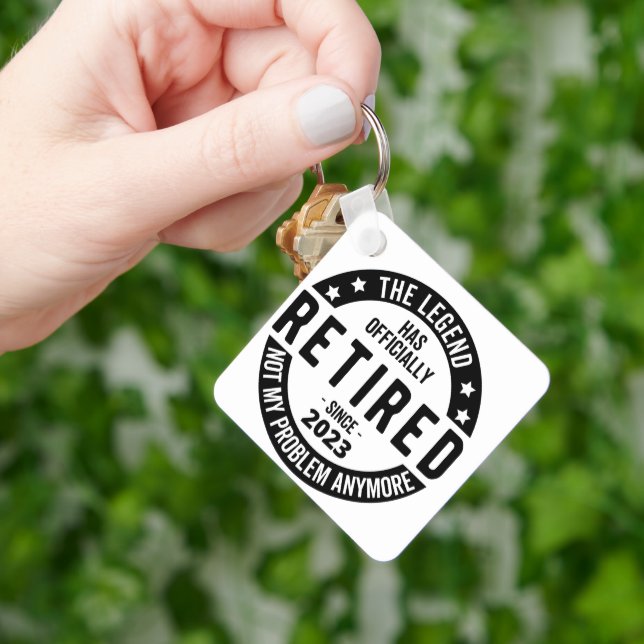 retirement plan key ring (Hand)