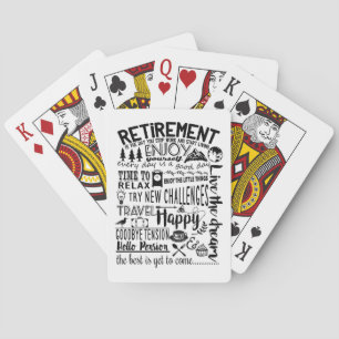 Retirement Playing Cards