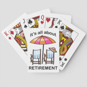 Retirement Playing Cards