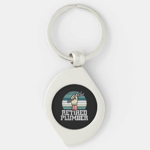 Retirement Plumber Pension Key Ring