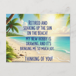 Retirement  postcard
