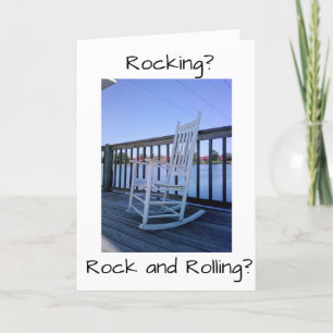 RETIREMENT QUESTION? ROCK OR ROCK AND ROLL? CARD