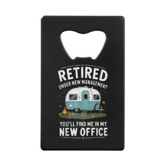 Retirement Retired Funny Camper Camp Camping