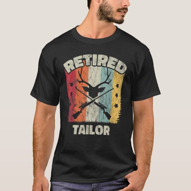Retirement Retired Tailor T-Shirt (Front)