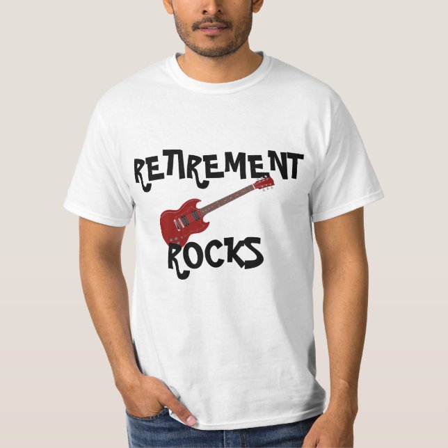 Retirement Rocks T-Shirt (Front)
