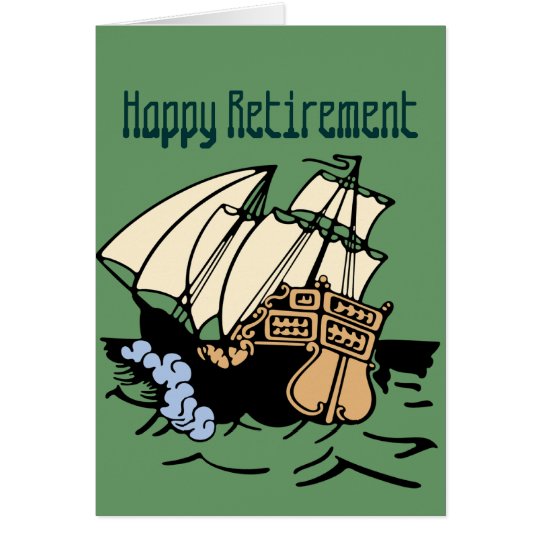 Retirement Ship Card