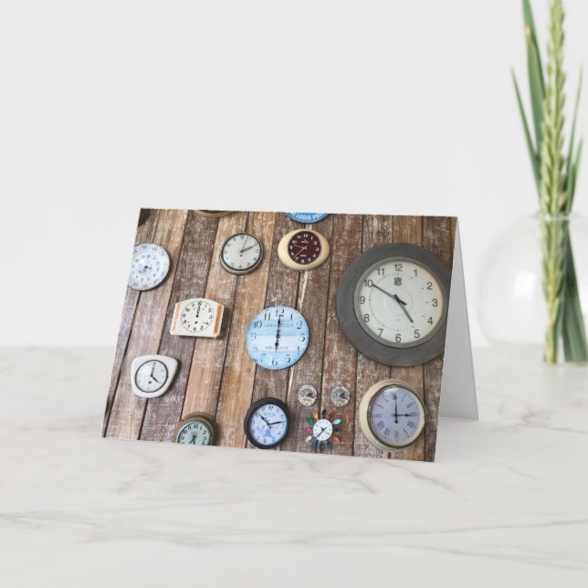 retirement time card (Front)