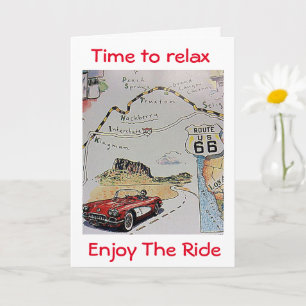 **RETIREMENT** TIME TO ENJOY THE RIDE CARD