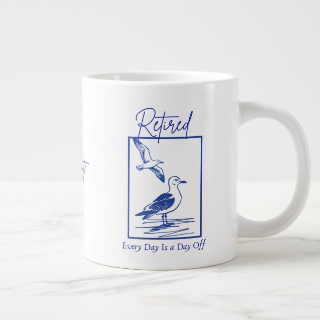 Retirement Travel Mug Gift (Right)