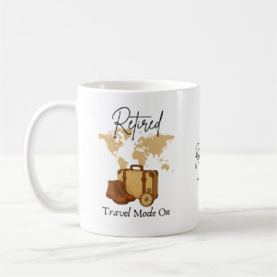 Retirement Travel Mug Gift for Travelers