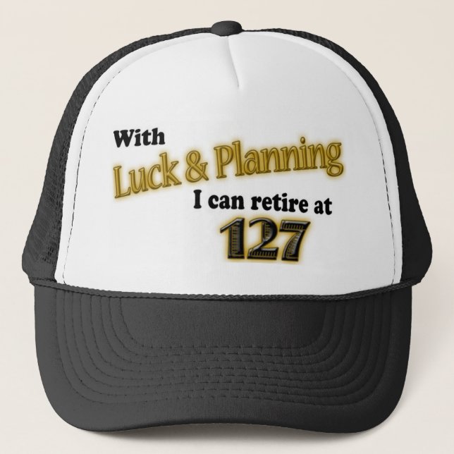 RETIREMENT! TRUCKER HAT (Front)