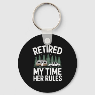 Retirement Under New Management  Key Ring
