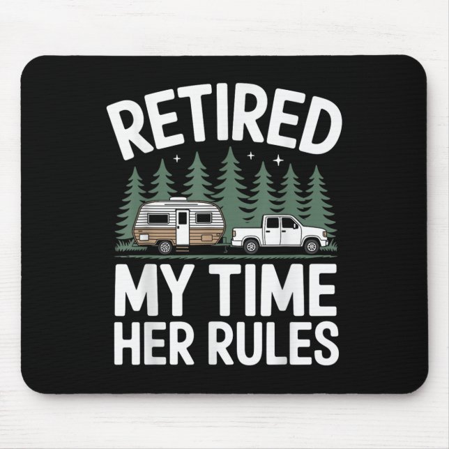 Retirement Under New Management  Mouse Pad (Front)