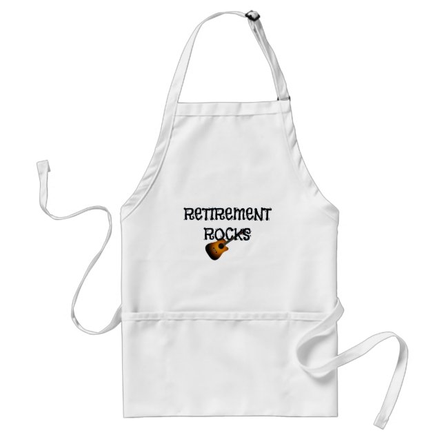 Retirement Unplugged Standard Apron (Front)