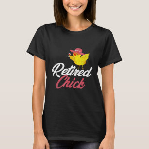 Retirement Women Vacation Chicken Wine Grandma Ret T-Shirt