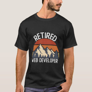 Retires For 2023 Retired Web Developer T-Shirt