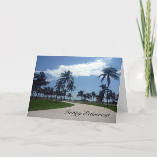 retiring palms card