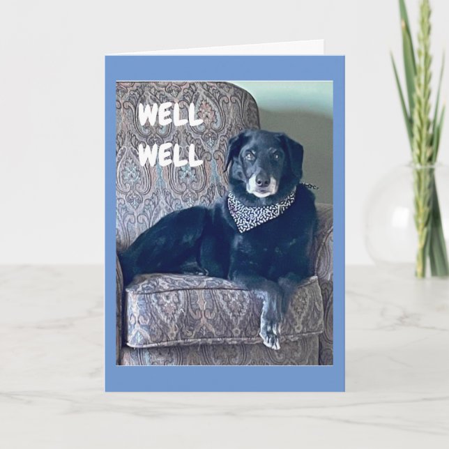 **RETIRING** WOOF WOOF CONGRATULATIONS CARD (Front)