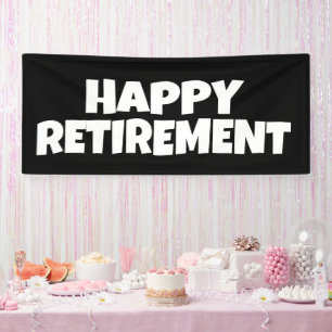 RETIRMENT PARTY BANNER