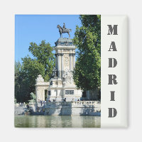 Retiro Park, Madrid, Spain Magnet
