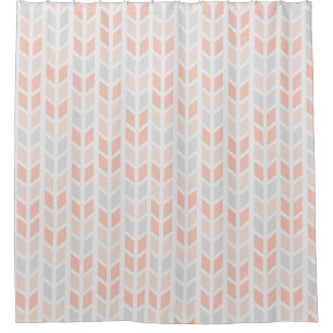 Reto Geometric Pattern Shower Curtain