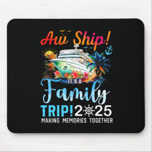 Retor Family Trip 2025 Family Matching Cruise Trip Mouse Pad