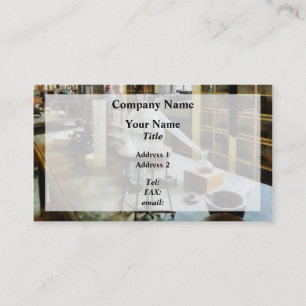 Retort in Chem Lab Business Card