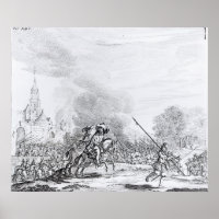 Retreat from the Battle of Worcester