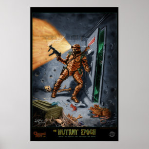 Retreating Excavator :: The Mutant Epoch Poster