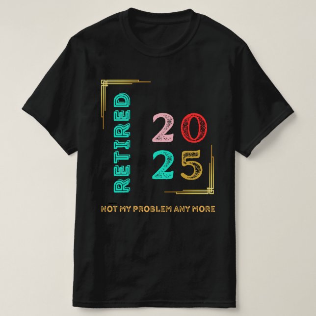 Retred 2025 T-Shirt (Design Front)