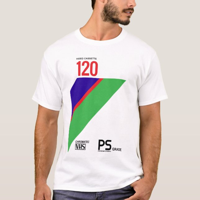 Retrhomage Series 80s 120-PS VHS T-Shirt (Front)