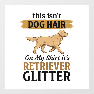Retriever Glitter Funny Dog Lover Vintage Design_1