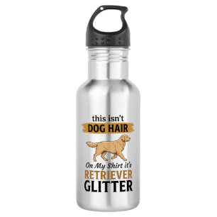 Retriever Glitter Funny Dog Lover Vintage Design_1 532 Ml Water Bottle